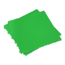 Polypropylene Floor Tile - Green Treadplate 400 x 400mm - Pack of 9 | Pipe Manufacturers Ltd..