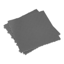 Polypropylene Floor Tile 400 x 400mm - Grey Treadplate - Pack of 9 | Pipe Manufacturers Ltd..