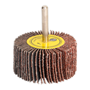 Flap Wheel ¯25 x 10mm 6mm Shaft 60Grit | Pipe Manufacturers Ltd..