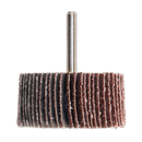 Flap Wheel ¯25 x 10mm 6mm Shaft 60Grit | Pipe Manufacturers Ltd..