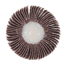 Flap Wheel ¯25 x 10mm 6mm Shaft 60Grit | Pipe Manufacturers Ltd..