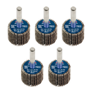 ¯25 x 20mm Flap Wheel 6mm Shaft 40Grit - Pack of 5