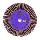 Flap Wheel ¯25 x 20mm 6mm Shaft 60Grit | Pipe Manufacturers Ltd..