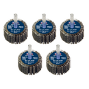 ¯40 x 20mm Flap Wheel 6mm Shaft 40Grit - Pack of 5