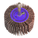 Flap Wheel ¯40 x 20mm 60Grit 6mm Shaft | Pipe Manufacturers Ltd..