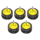 ¯50 x 25mm 6mm Shaft Flap Wheel 60Grit - Pack of 5