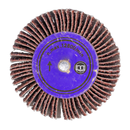 Flap Wheel ¯50 x 25mm 80Grit 6mm Shaft | Pipe Manufacturers Ltd..