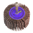 Flap Wheel ¯60 x 30mm 40Grit 6mm Shaft | Pipe Manufacturers Ltd..