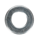 Flat Washer M10 x 21mm Form A Zinc DIN 125 Pack of 100 | Pipe Manufacturers Ltd..
