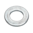 Flat Washer M12 x 24mm Form A Zinc DIN 125 Pack of 100 | Pipe Manufacturers Ltd..