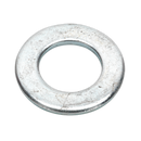 Flat Washer M20 x 37mm Form A Zinc DIN 125 Pack of 50 | Pipe Manufacturers Ltd..