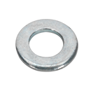 Flat Washer M4 x 9mm Form A Zinc DIN 125 Pack of 100 | Pipe Manufacturers Ltd..
