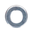 Flat Washer M4 x 9mm Form A Zinc DIN 125 Pack of 100 | Pipe Manufacturers Ltd..