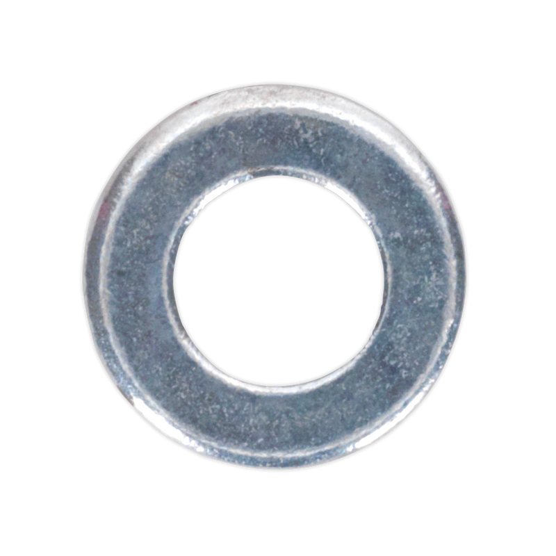 Flat Washer M4 x 9mm Form A Zinc DIN 125 Pack of 100 | Pipe Manufacturers Ltd..