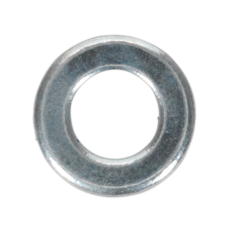 Flat Washer M5 x 10mm Form A Zinc DIN 125 Pack of 100 | Pipe Manufacturers Ltd..