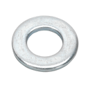Flat Washer M8 x 17mm Form A Zinc DIN 125 Pack of 100 | Pipe Manufacturers Ltd..