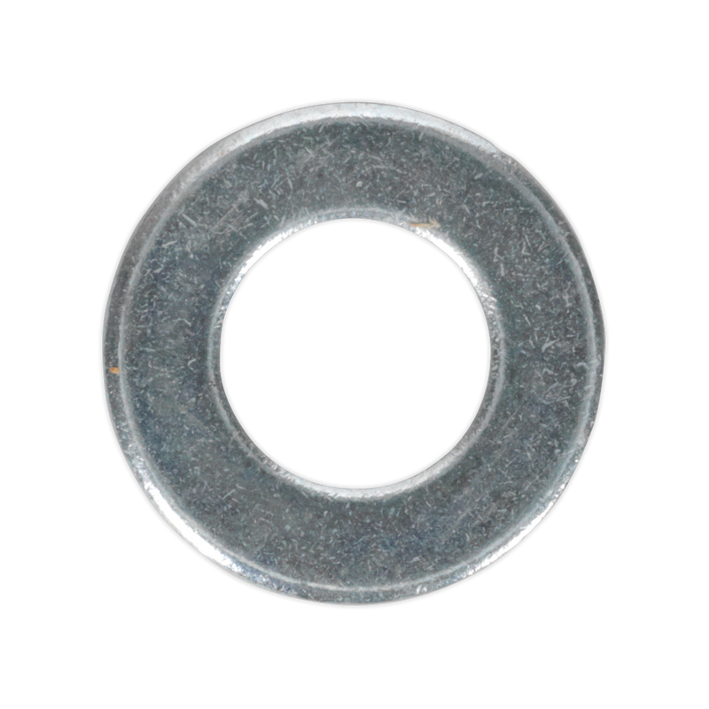 Flat Washer M8 x 17mm Form A Zinc DIN 125 Pack of 100 | Pipe Manufacturers Ltd..