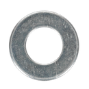 Flat Washer 1/4" x 9/16" Table 3 Imperial Zinc BS 3410 Pack of 100 | Pipe Manufacturers Ltd..