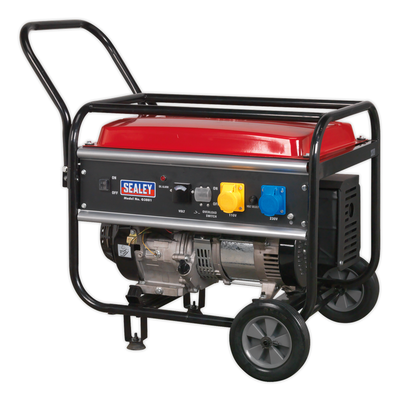 Generator 3800W 110/230V 9.2hp | Pipe Manufacturers Ltd..