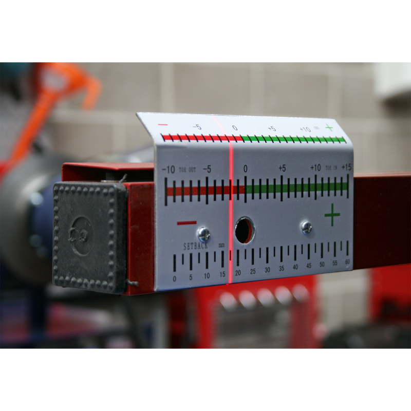 Four-Wheel Laser Wheel Aligner | Pipe Manufacturers Ltd..