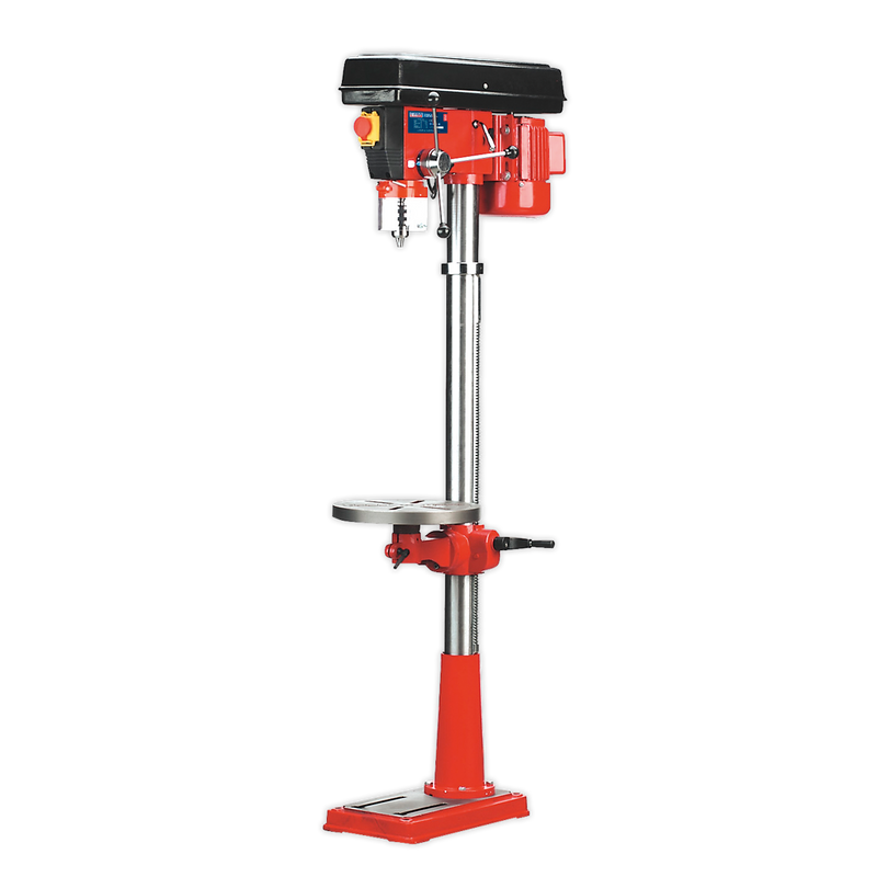 Pillar Drill Floor 16-Speed 1580mm Height 550W/230V | Pipe Manufacturers Ltd..