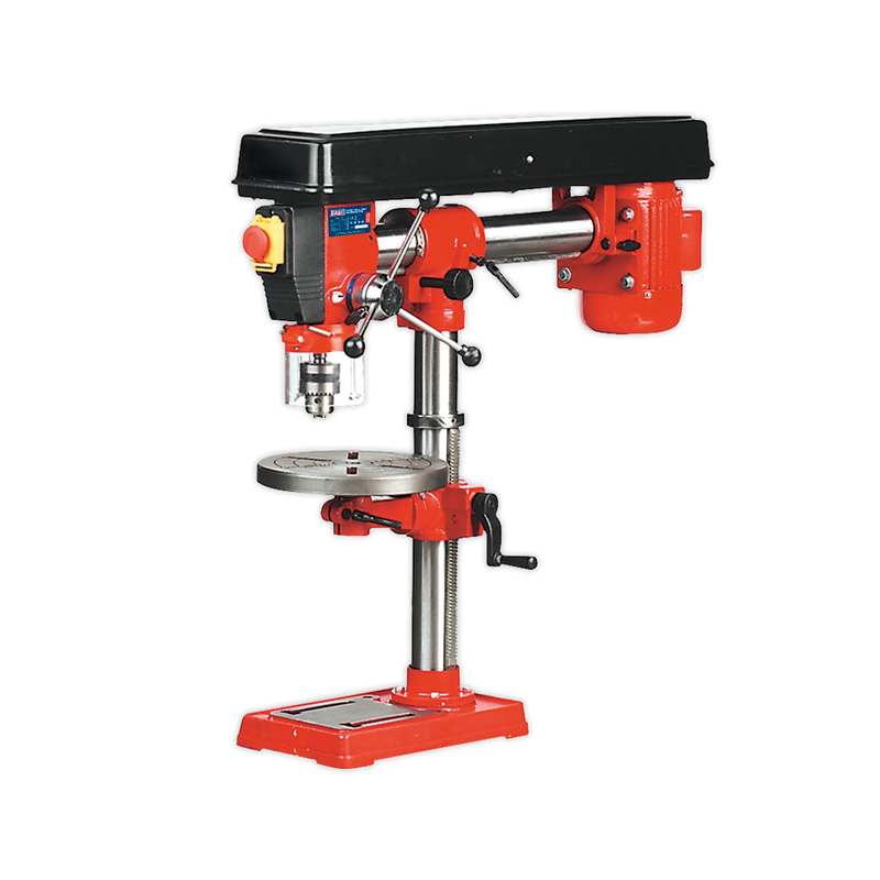 Radial Pillar Drill Bench 5-Speed 820mm Height 550W/230V | Pipe Manufacturers Ltd..