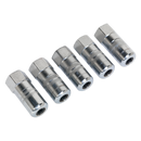 Hydraulic Connector 4-Jaw Heavy-Duty 1/8"BSP Pack of 5 | Pipe Manufacturers Ltd..