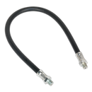 Rubber Delivery Hose Flexible 450mm 1/8"BSP | Pipe Manufacturers Ltd..