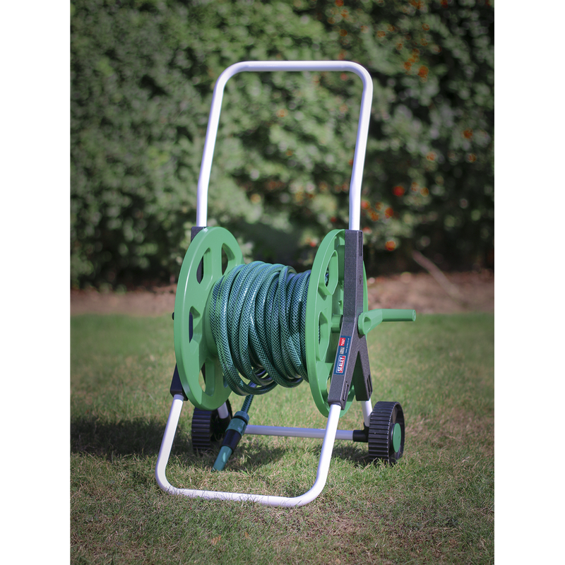 Garden Hose Trolley 60m Capacity | Pipe Manufacturers Ltd..