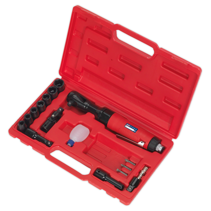 Air Ratchet Wrench Kit 3/8"Sq Drive | Pipe Manufacturers Ltd..