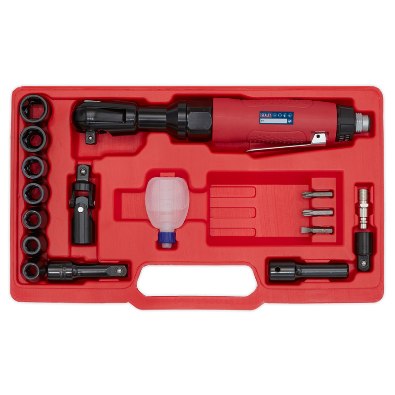 Air Ratchet Wrench Kit 3/8"Sq Drive | Pipe Manufacturers Ltd..