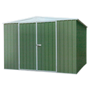 Galvanized Steel Shed Green 3 x 3 x 2m | Pipe Manufacturers Ltd..