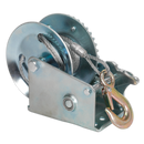 Geared Hand Winch 540kg Capacity with Cable | Pipe Manufacturers Ltd..