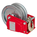 Geared Hand Winch with Brake & Cable 900kg Capacity | Pipe Manufacturers Ltd..