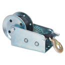 Geared Hand Winch 900kg Capacity with Webbing Strap | Pipe Manufacturers Ltd..