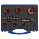 Hole-Saw Kit Electrician's 9pc | Pipe Manufacturers Ltd..