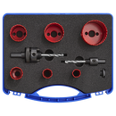 Hole-Saw Kit Plumber's 9pc | Pipe Manufacturers Ltd..