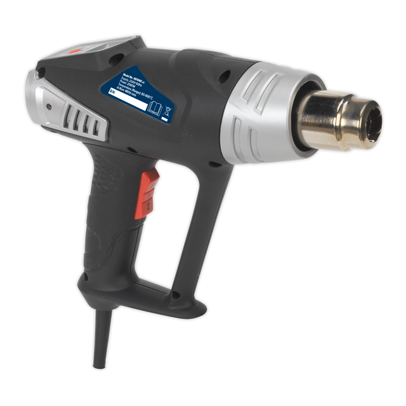 Deluxe Hot Air Gun Kit with LED Display 2000W 80-600¡C | Pipe Manufacturers Ltd..