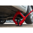 Hydraulic Scissor Jack 700kg | Pipe Manufacturers Ltd..