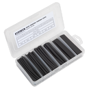 Heat Shrink Tubing Assortment 95pc 100mm Black | Pipe Manufacturers Ltd..