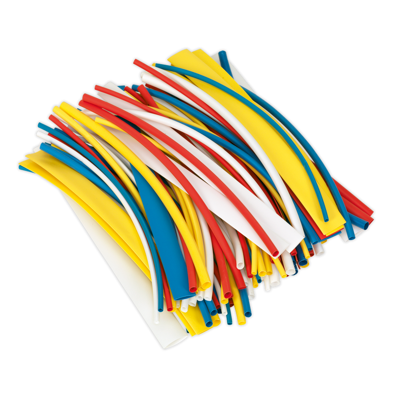 Heat Shrink Tubing Mixed Colours 200mm 100pc | Pipe Manufacturers Ltd..