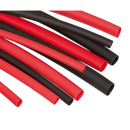 Heat Shrink Tubing Assortment 180pc 50 & 100mm Black & Red | Pipe Manufacturers Ltd..