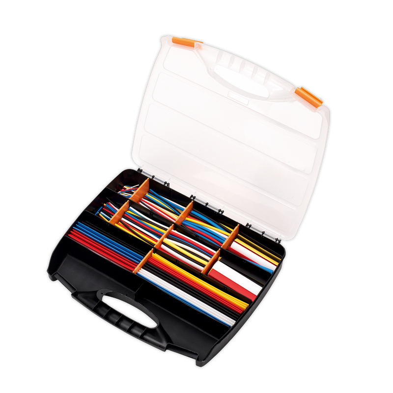 Heat Shrink Tubing Assortment 590pc Mixed Colours 50, 100, 150 & 200mm | Pipe Manufacturers Ltd..