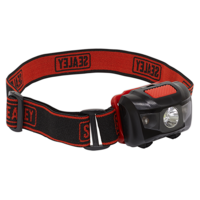 Head Torch 3W + 2 LED 3 x AAA Cell | Pipe Manufacturers Ltd..