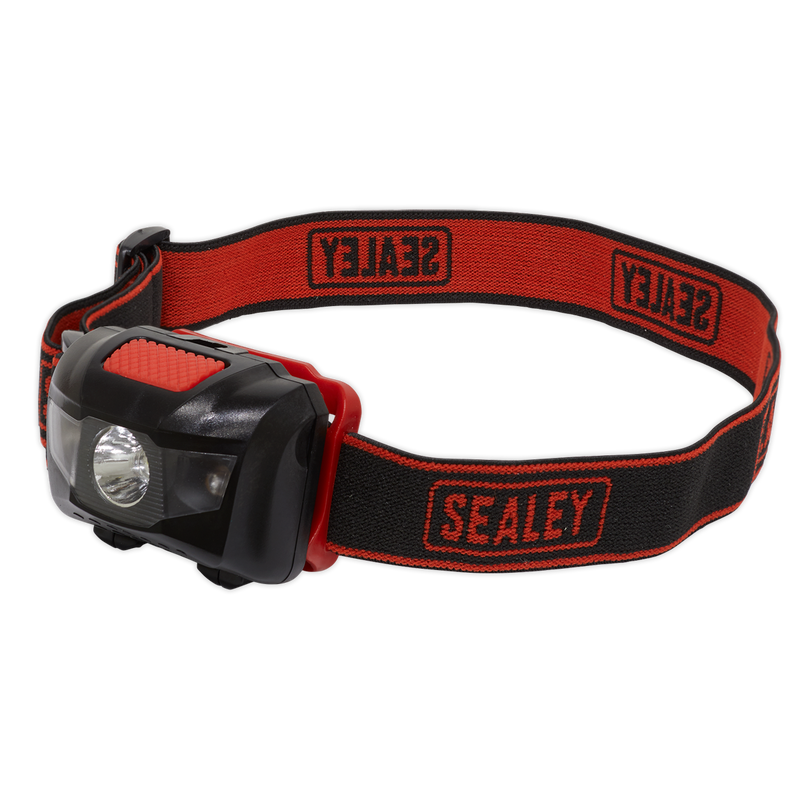 Head Torch 3W + 2 LED 3 x AAA Cell | Pipe Manufacturers Ltd..