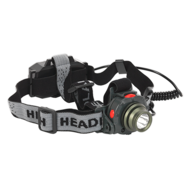 Head Torch 3W CREE LED Auto Sensor Rechargeable | Pipe Manufacturers Ltd..