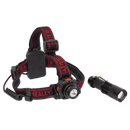 Head Torch 3W CREE XPE with Motion Sensor + Hand Torch 3W CREE XPE Twin Pack | Pipe Manufacturers Ltd..