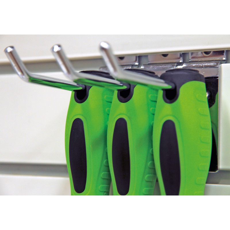 Screwdriver Set 8pc Hi-Vis Green | Pipe Manufacturers Ltd..