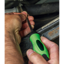 Screwdriver Set 8pc Hammer-Thru Hi-Vis Green | Pipe Manufacturers Ltd..