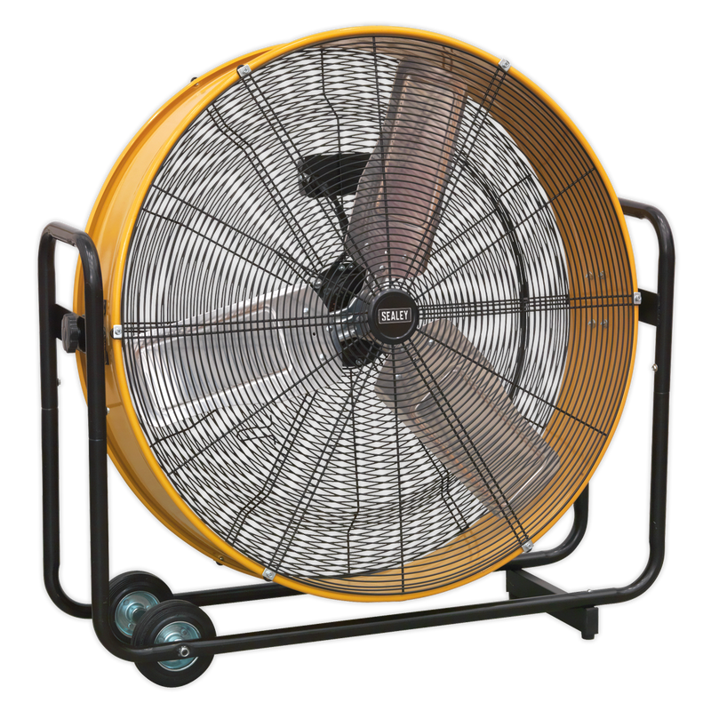 Industrial High Velocity Drum Fan 30" 110V | Pipe Manufacturers Ltd..